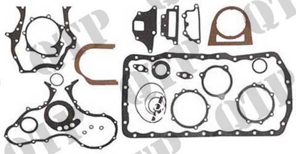 Sump Gasket Kit - Ford 4 Cyl , 87295270, F2NN6N653AA, 83955247, 87295270, 81813951 , s65300