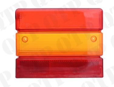 Lens for 402913 Info Ford New Holland 40 series402913 is Rear Lamp suitable for Ford 40 Series with rear steel fenders - F0NN13N465CA, 81864736,