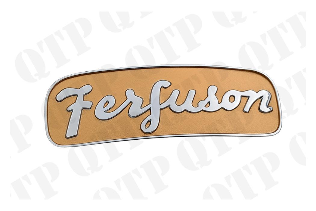 FERGUSON Badge Chrome & Gold - 6231A